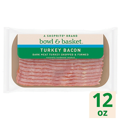 Bowl & Basket Turkey Bacon, 12 oz