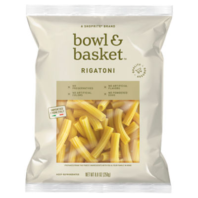 Bowl & Basket Rigatoni Pasta, 8.8 oz
