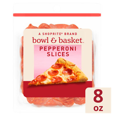 Bowl & Basket Pepperoni Slices, 8 oz, 8 Ounce