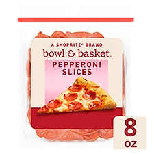 Bowl & Basket Pepperoni Slices, 8 oz, 8 Ounce