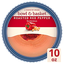 Bowl & Basket Roasted Red Pepper Hummus, 10 oz, 10 Ounce