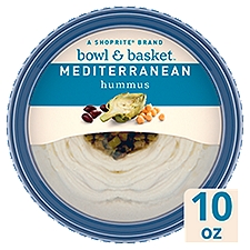 Bowl & Basket Mediterranean Hummus, 10 oz, 10 Ounce