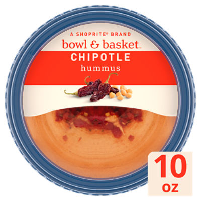 Bowl & Basket Chipotle Hummus, 10 oz, 10 Ounce