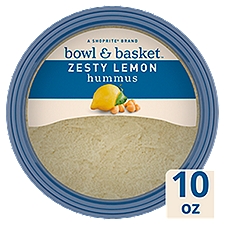 Bowl & Basket Zesty Lemon Hummus, 10 oz