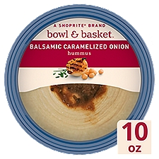 Bowl & Basket Balsamic Caramelized Onion Hummus, 10 oz, 10 Ounce