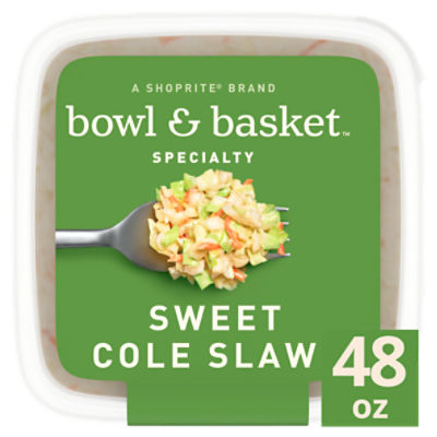 Bowl & Basket Specialty Sweet Cole Slaw, 48 oz, 48 Ounce