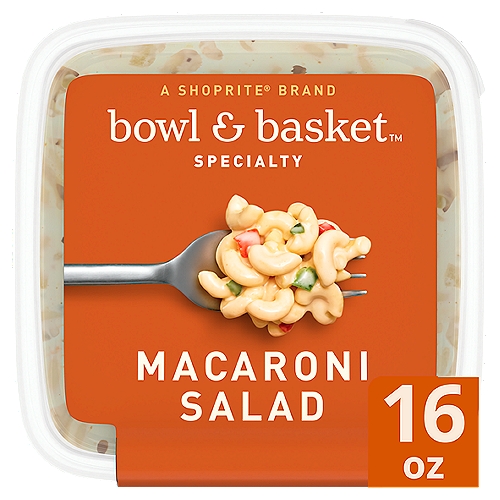 Bowl & Basket Specialty Macaroni Salad, 16 oz