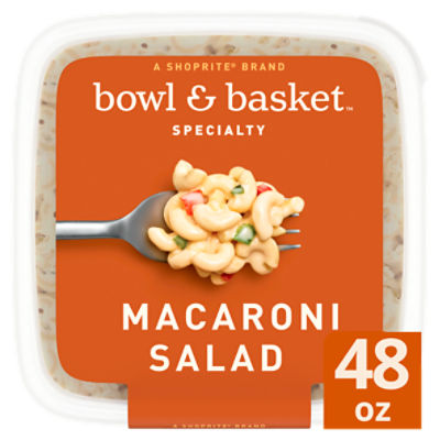 Bowl & Basket Specialty Macaroni Salad, 48 oz, 48 Ounce