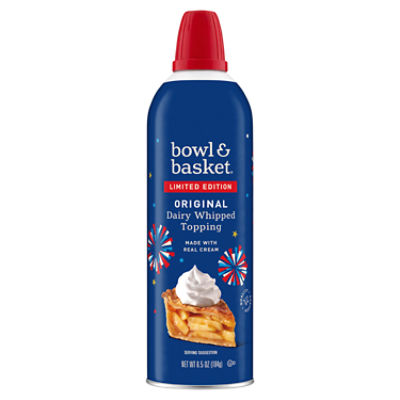 Bowl & Basket Original Dairy Whipped Topping, 6.5 oz
