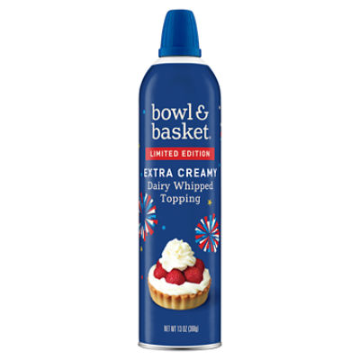 Bowl & Basket Extra Creamy Dairy Whipped Topping, 13 oz