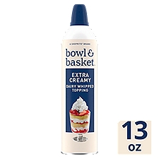 Bowl & Basket Extra Creamy Dairy Whipped Topping, 13 oz
