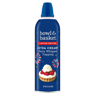 Bowl & Basket Extra Creamy Dairy Whipped Topping, 6.5 oz