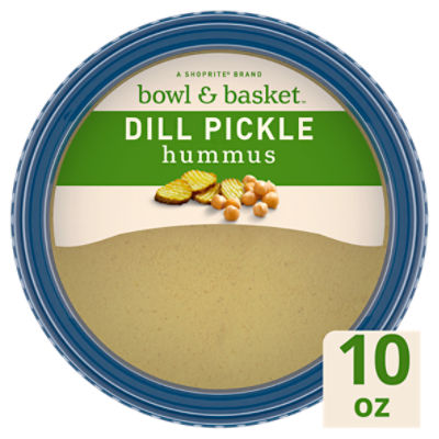 Bowl & Basket Dill Pickle Hummus, 10 oz