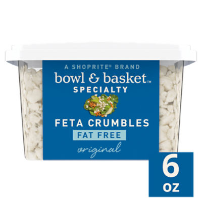 Bowl & Basket Specialty Original Feta Crumbles, 6 oz