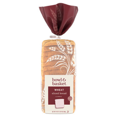 Bowl & Basket Wheat Sliced Bread, 24 oz