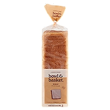 Bowl & Basket Bread Wheat Sliced, 24 Ounce