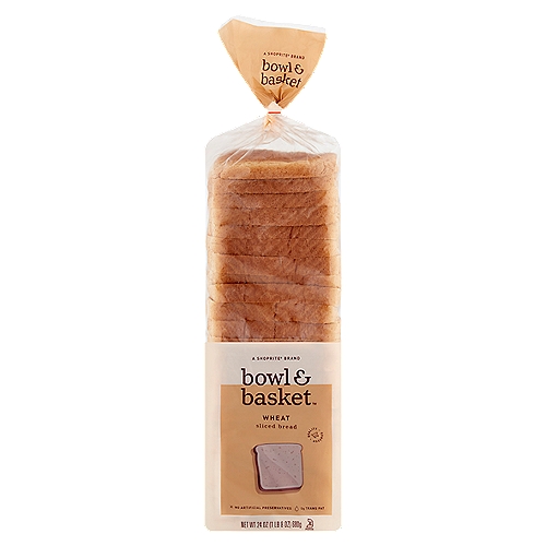 Bowl & Basket Wheat Sliced Bread, 24 oz