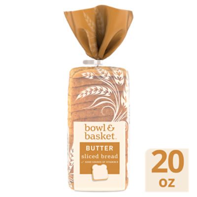 Bowl & Basket Butter Sliced Bread, 20 oz