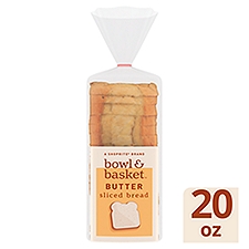 Bowl & Basket Butter Sliced Bread, 20 oz, 20 Ounce