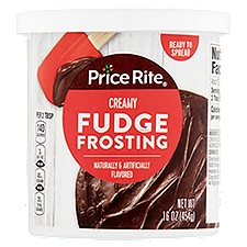 Price Rite Creamy Fudge, Frosting, 16 Pound