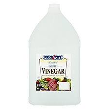 Price Rite Distilled White, Vinegar, 128 Fluid ounce