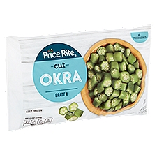 Price Rite Okra Cut, 16 Ounce