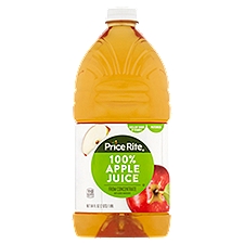 Price Rite Juice, 100% Apple, 64 Fluid ounce