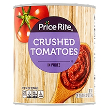 Price Rite Tomatoes, Crushed in Puree, 28 Ounce
