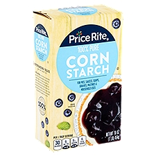 Price Rite Corn Starch, 100% Pure, 256 Ounce