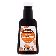 Price Rite Extract, Imitation Almond Flavor, 2 Fluid ounce
