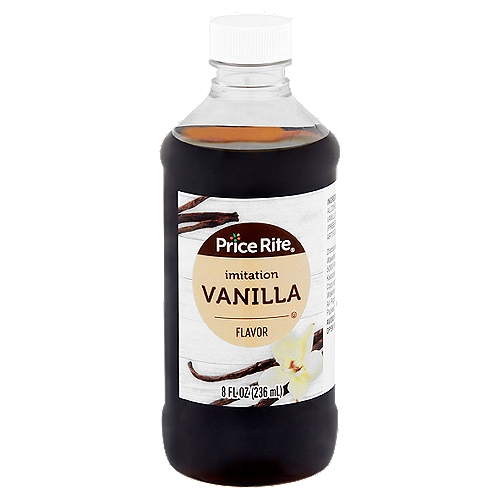 Price Rite Imitation Vanilla Flavor Extract, 8 fl oz