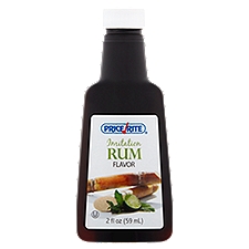 Price Rite Rum Flavor, Imitation, 2 Fluid ounce