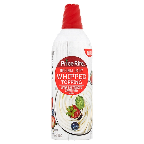Price Rite Original Dairy Whipped Topping, 6.5 oz