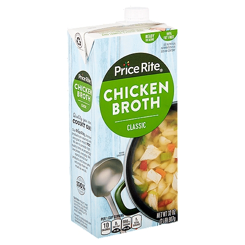 Price Rite Classic Chicken Broth, 32 oz
