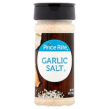 Price Rite Garlic Salt, 6 Ounce