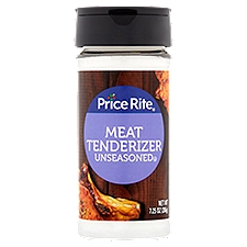 Price Rite Unseasoned, Meat Tenderizer, 7.25 Ounce