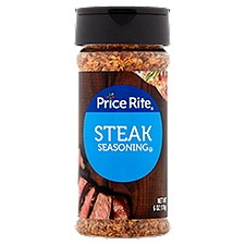 Price Rite Steak Seasoning, 6 Ounce