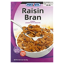 Price Rite Cereal, Raisin Bran, 18.7 Ounce
