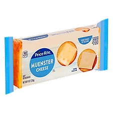 Price Rite Cheese, Muenster, 8 Ounce
