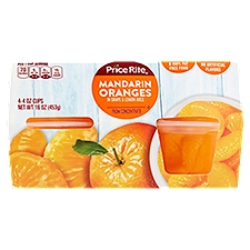 Price Rite Mandarin Oranges, Grape & Lemon Juice, 16 Ounce