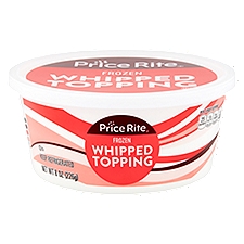 Price Rite Frozen, Whipped Topping, 8 Ounce