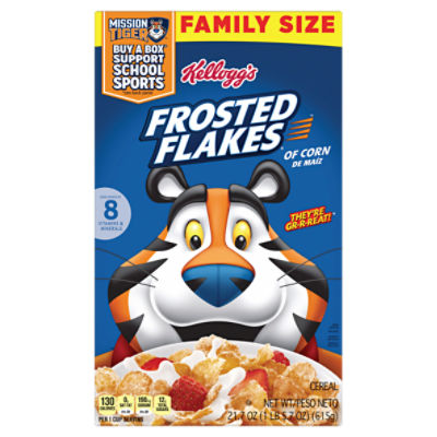 Kellogg's Frosted Flakes Original Breakfast Cereal, 21.7 oz