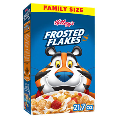 Kellogg's Frosted Flakes Cereal Family Size, 21.7 oz