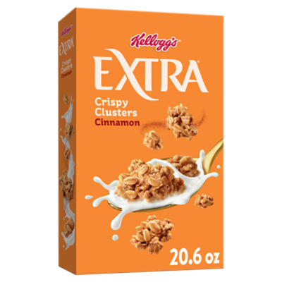 Kellogg's Extra Cinnamon Granola Cereal, 20.6 oz