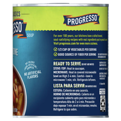 Progresso on sale minestrone soup