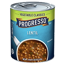 Progresso Vegetable Classics Lentil Soup, 19 Ounce