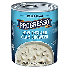 Progresso Traditional New England Clam Chowder Soup, 18.5 oz