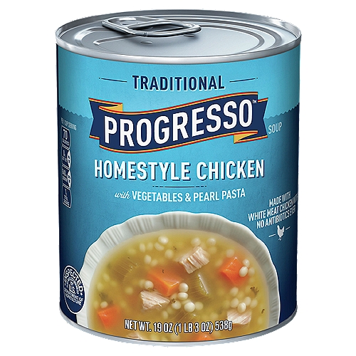 Progresso Traditional Homestyle Chicken Soup, 19 oz