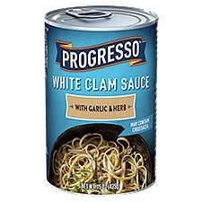 Progresso White Clam with Garlic & Herb, Sauce, 15 Ounce