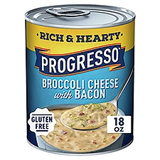 Progresso Rich & Hearty Broccoli Cheese with Bacon Soup, 18 oz